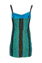 Current Boutique-Nanette Lepore - Multicolored Brocade Pattern Bodycon Sz 2