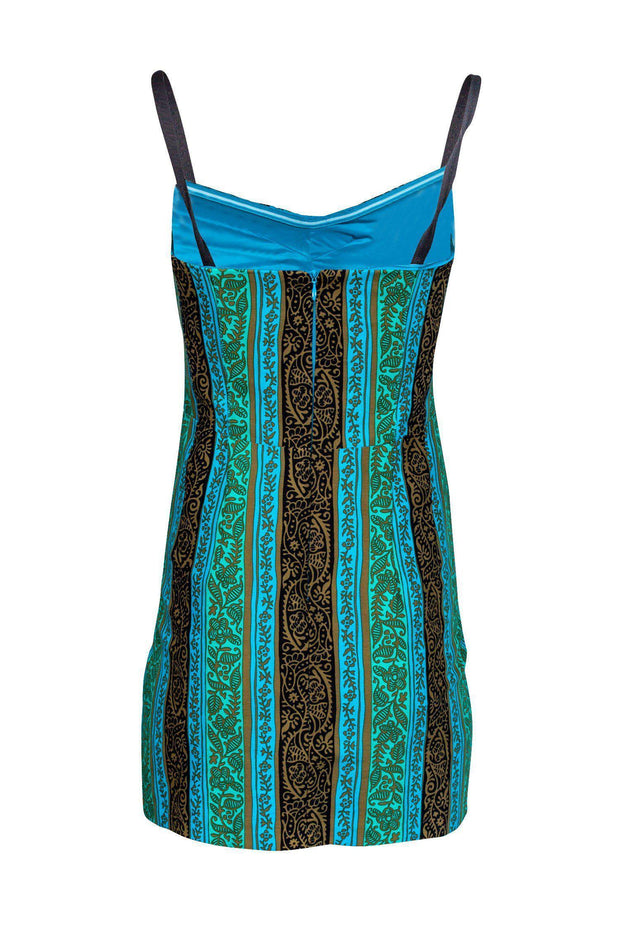 Current Boutique-Nanette Lepore - Multicolored Brocade Pattern Bodycon Sz 2