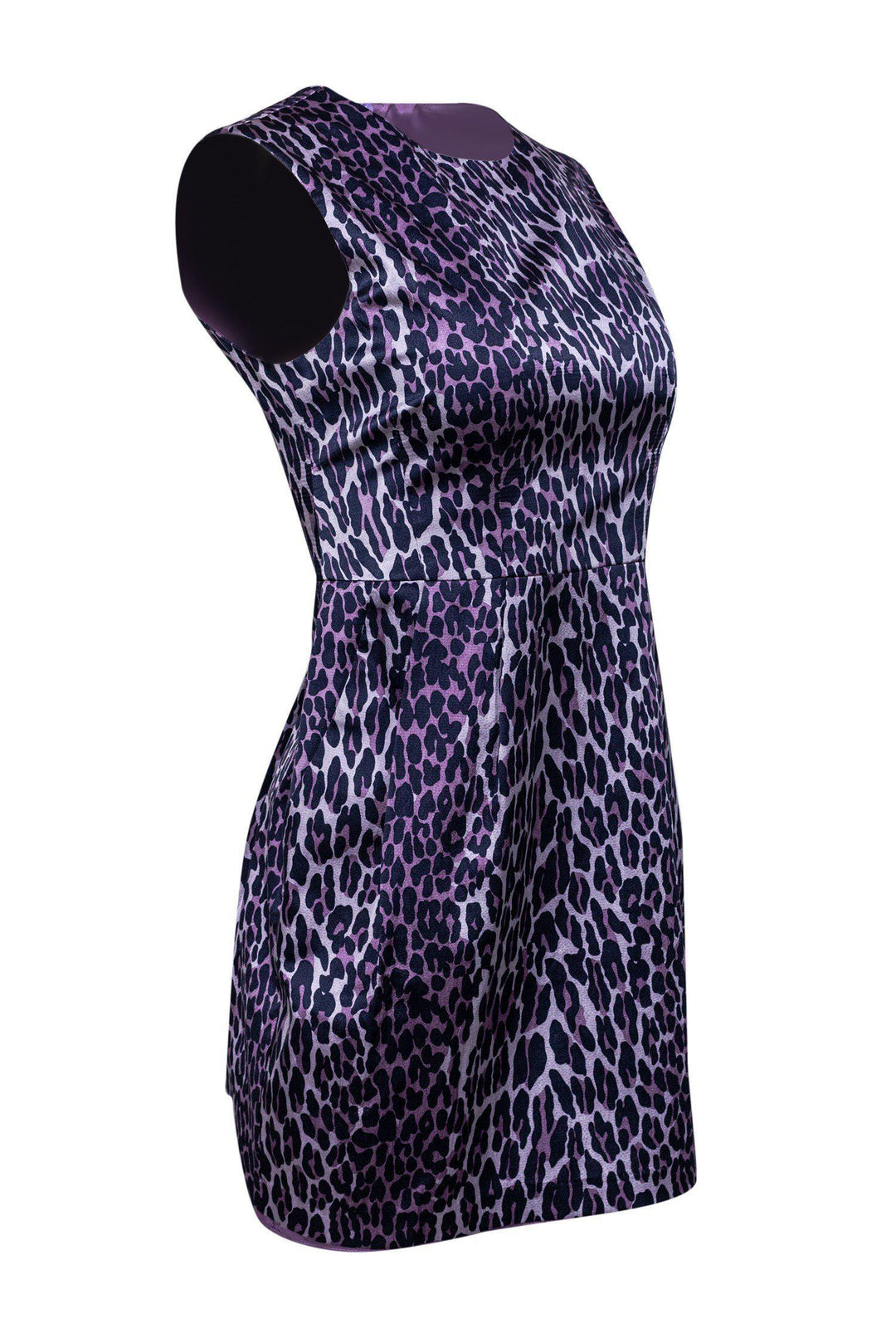 nanette lepore purple dress Nanette Lepore Purple Dress V-Neck Bow Accent