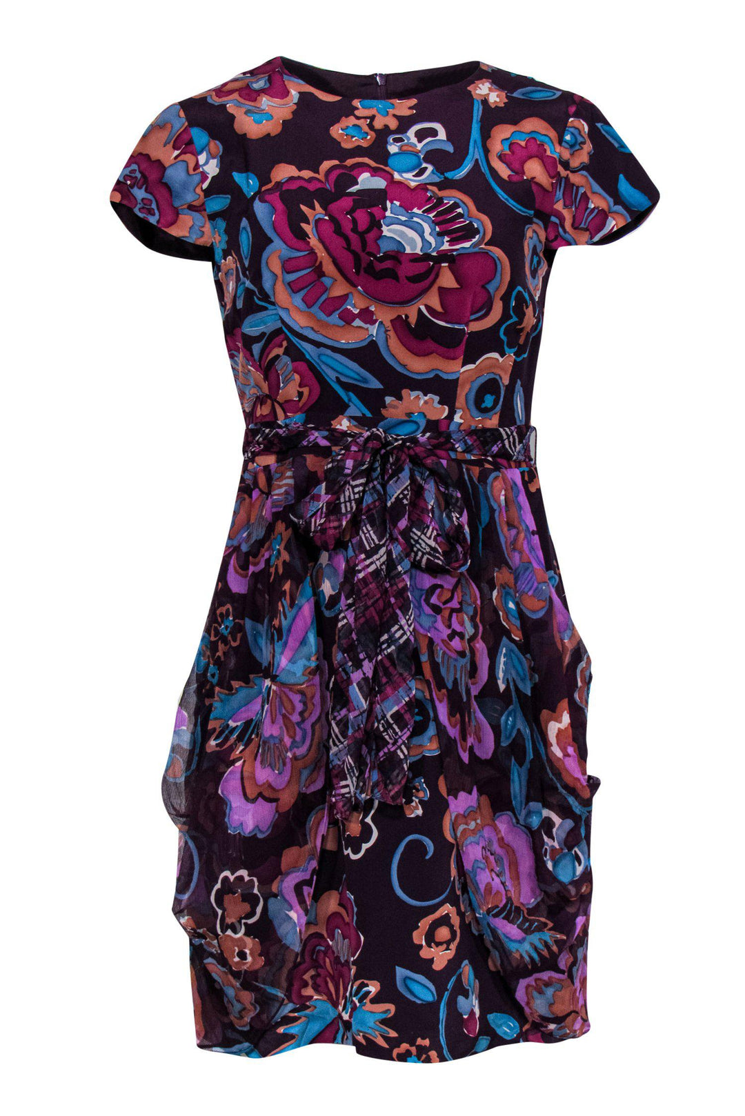 nanette lepore purple dress Nanette Lepore
