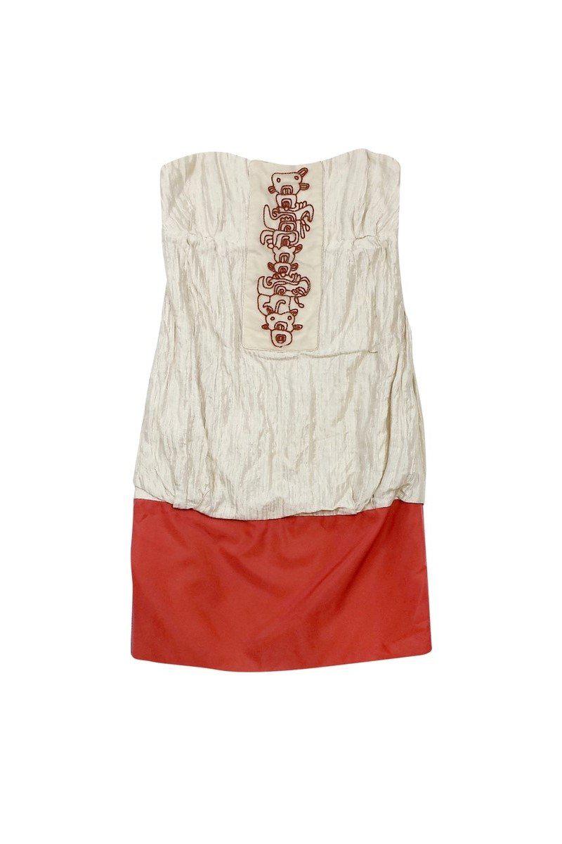 nicole miller beaded dress Nicole Miller Preowned Wedding Dress Save 77%