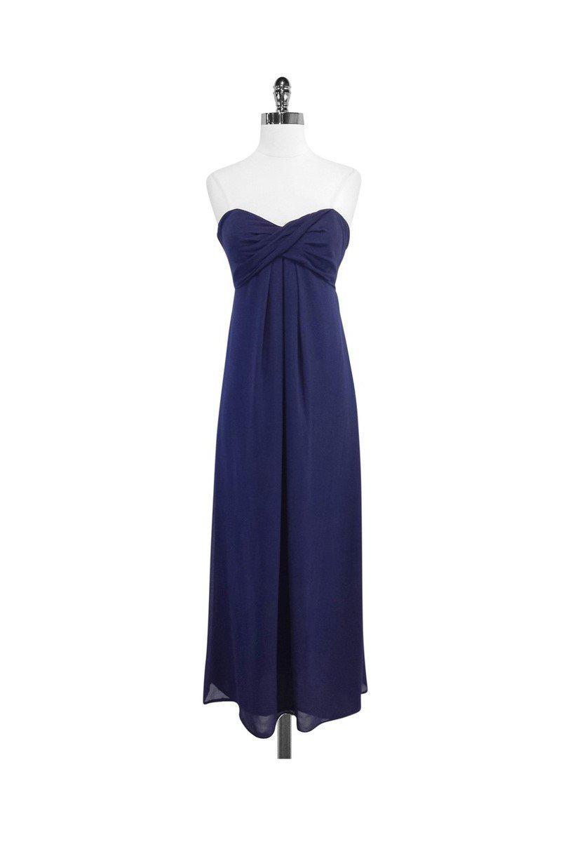 nicole miller navy blue dress Nicole Miller