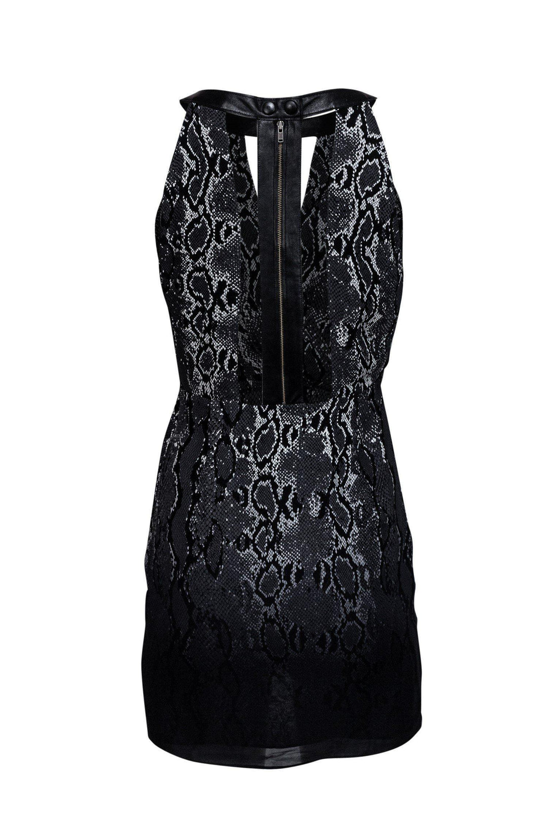 parker leather dress qiviuk