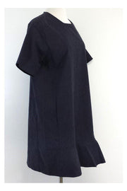 Current Boutique-Paul & Joe Sister - Navy Brocade Short Sleeve Dress Sz 10