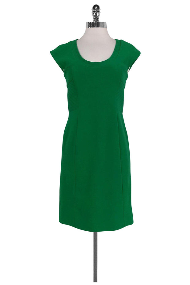 Rachel Roy - Green Cap Sleeve Sheath Sz 2 Rachel Roy - Green Cap Sleeve Sheath Sz 2