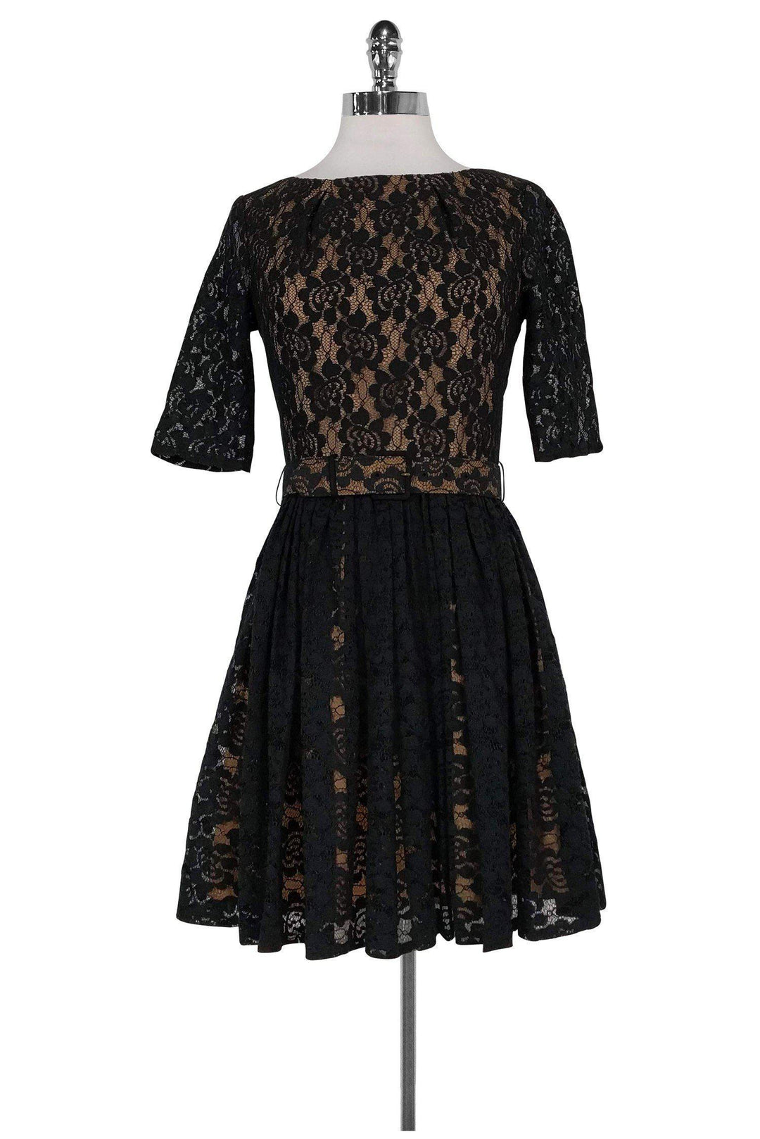 Rachel Zoe - Black Lace Cocktail Dress Sz 4 Rachel Zoe - Black Lace Cocktail Dress Sz 4