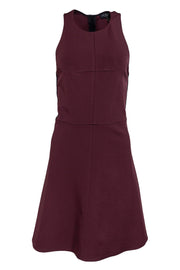 Current Boutique-Rag & Bone - Burgundy Racerback Fit & Flare Dress Sz 6