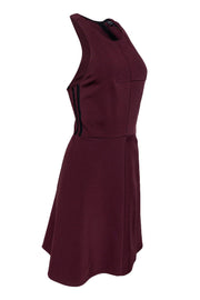 Current Boutique-Rag & Bone - Burgundy Racerback Fit & Flare Dress Sz 6