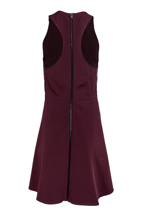 Current Boutique-Rag & Bone - Burgundy Racerback Fit & Flare Dress Sz 6