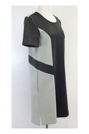 Current Boutique-Rag & Bone - Grey Geo Short Sleeve Dress Sz 2
