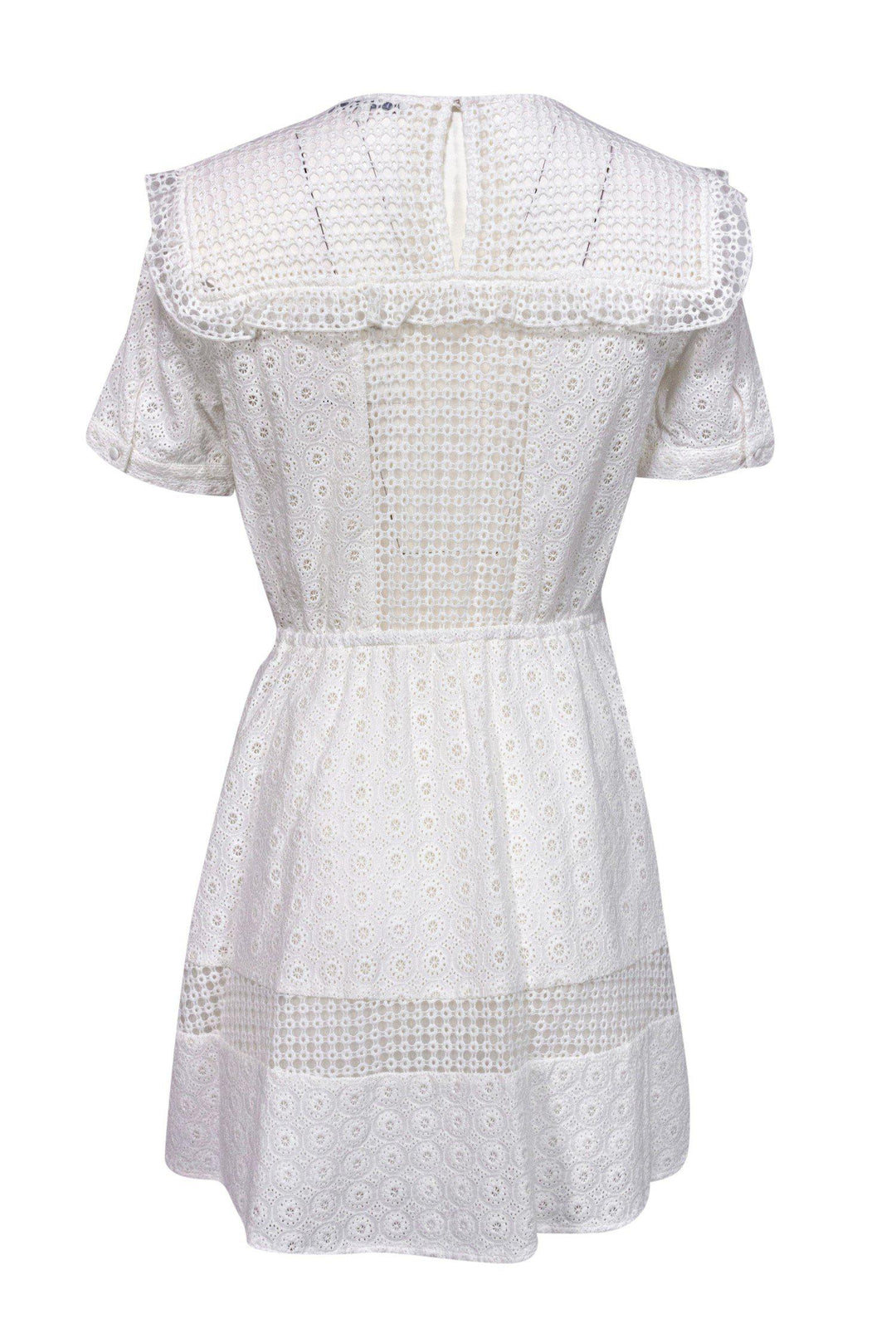 Rebecca Minkoff - White Eyelet Lace Sundress Sz 4 Rebecca Minkoff - White Eyelet Lace Sundress Sz 4