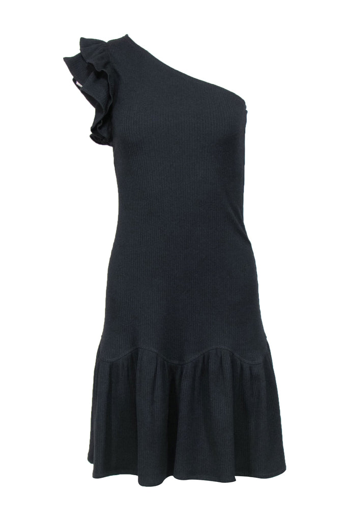 open lace back dress LS SHOULDER PAD TURTLE FLARED DRESS TO MIDCALF – Dark Emerald – Norma Kamali