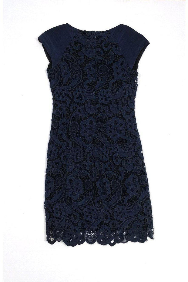 rebecca taylor navy lace dress Rebecca Taylor Lace Shirtdress, 2 / Navy