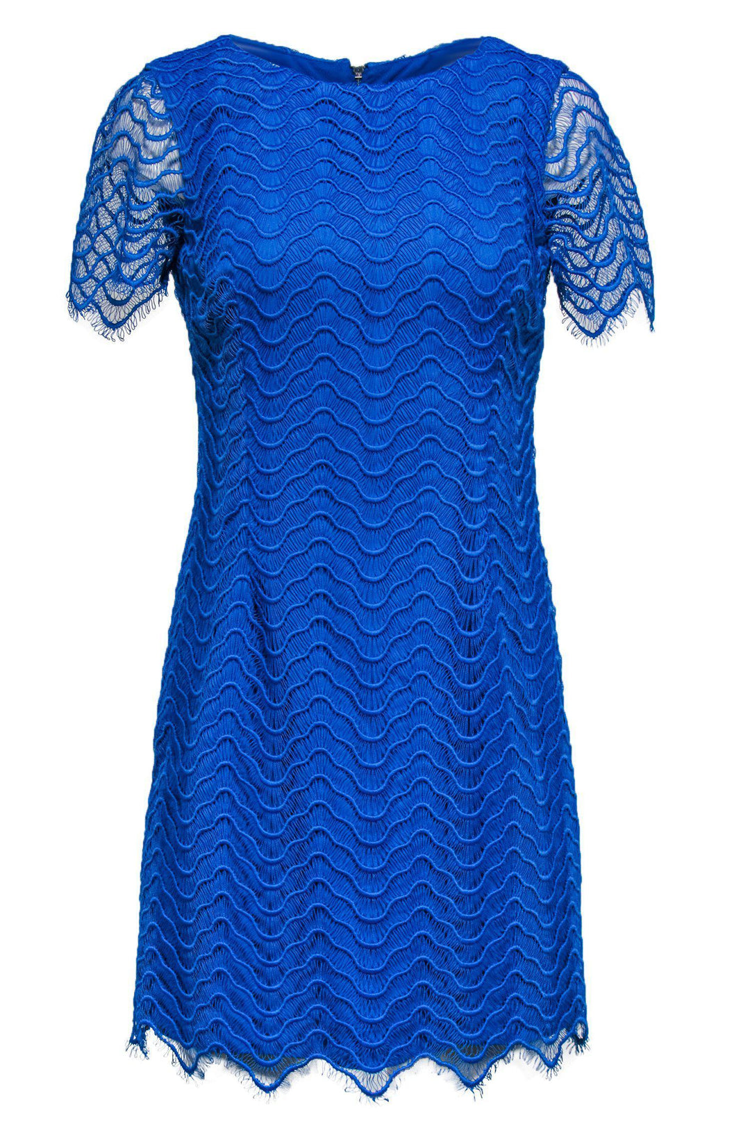 Reiss - Blue Lace Shift Dress Sz 6 Reiss - Blue Lace Shift Dress Sz 6