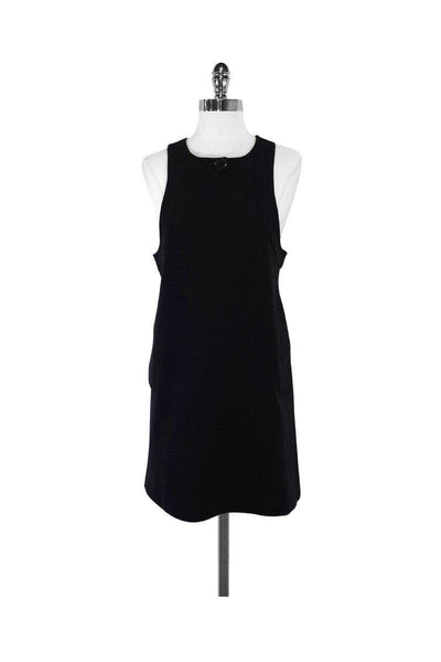 Current Boutique-Robert Rodriguez - Black Pinafore Shift Dress Sz 6