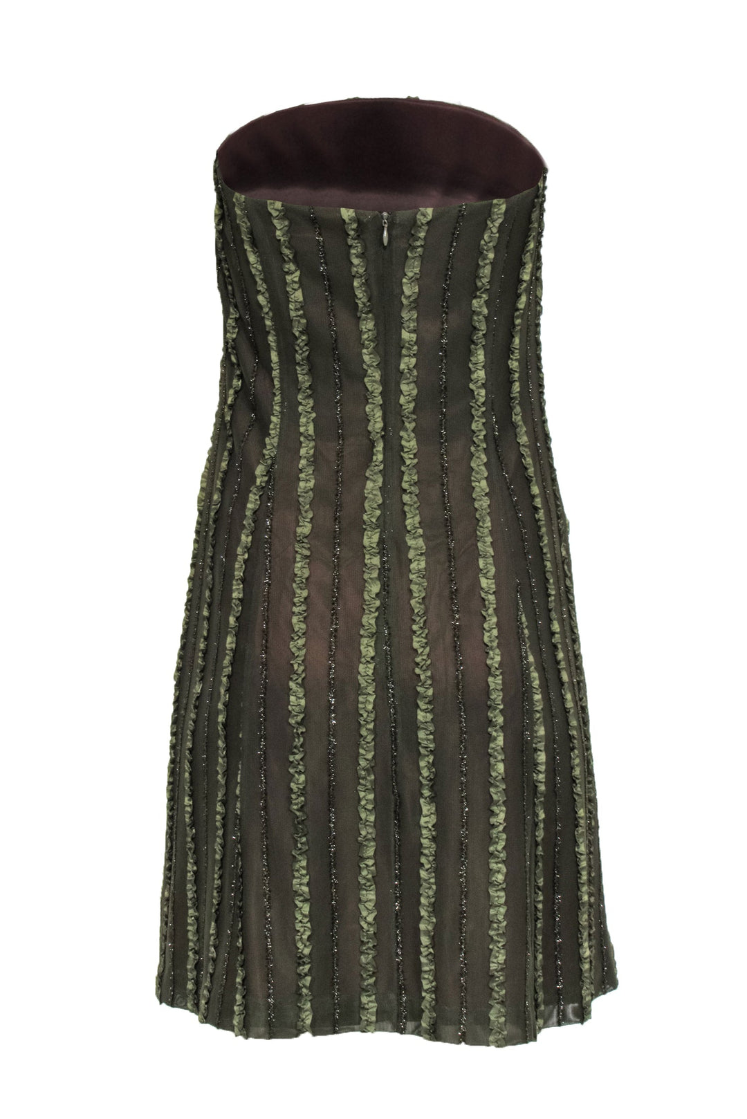 robin green dress Jordan Ruffle dress