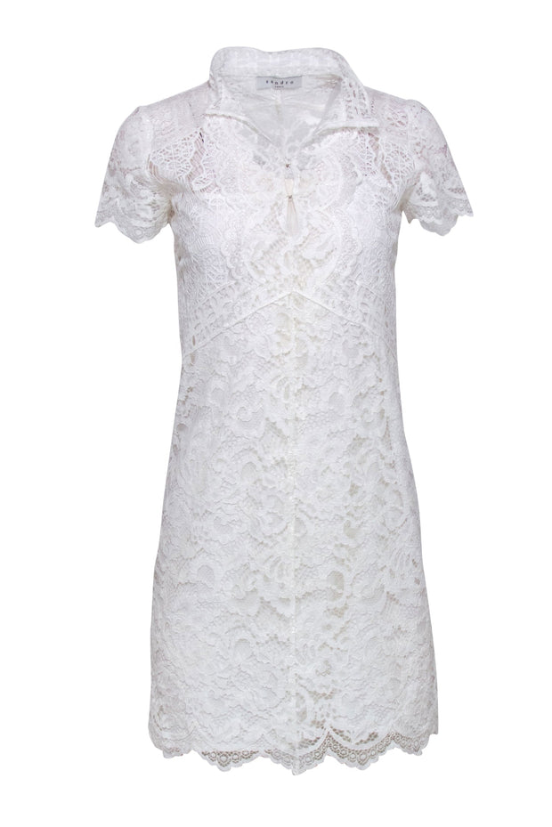 sandro white dress Sandro