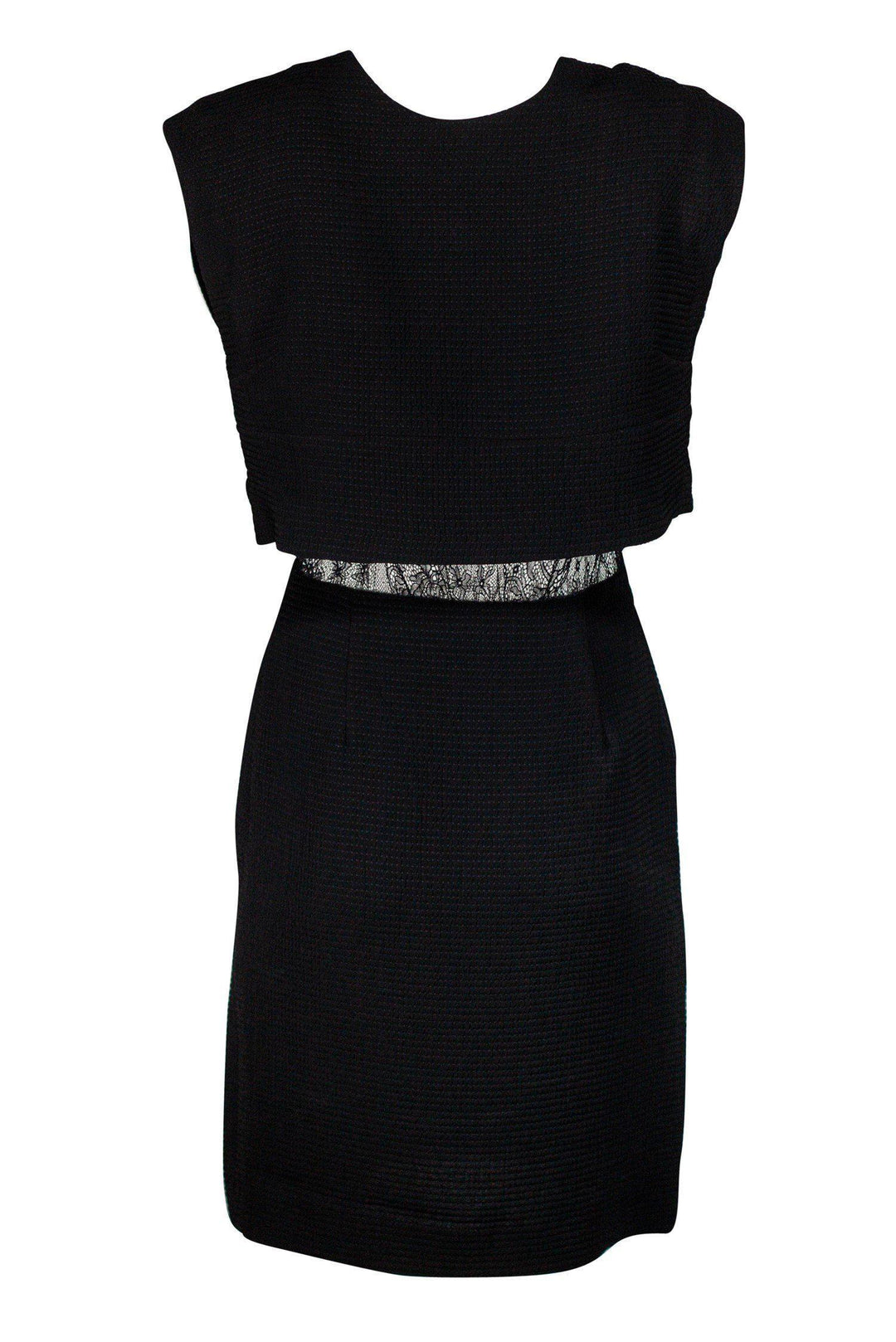 short black two piece dress Chic Black Two-piece Evening Dresses & Party Gowns