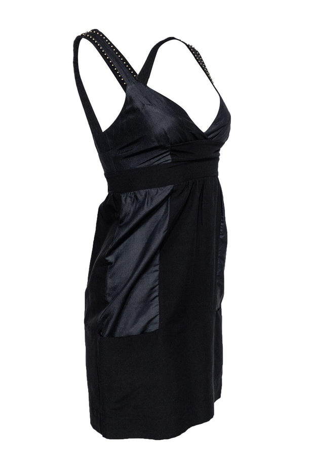 see by chloe black silk dress See By Chloe Black 100% silk Keyhole Back Long Sleeve Dress Size 8
