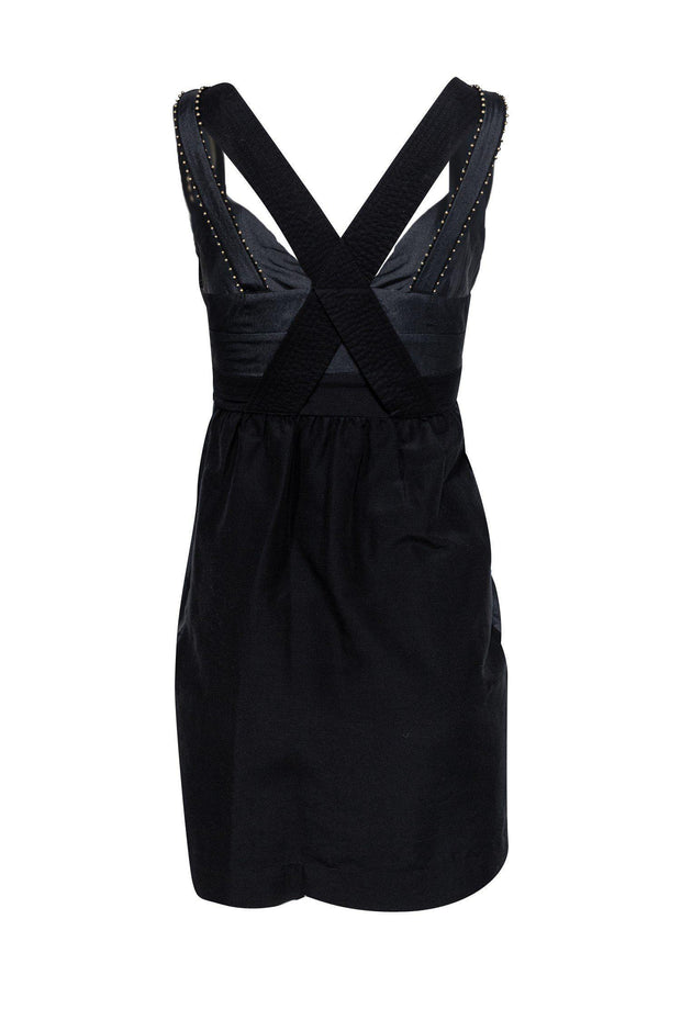 see by chloe black silk dress See by Chloe Size 4 Black Pleated Dress