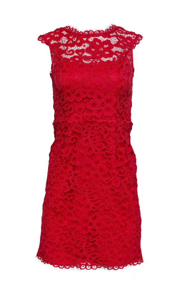 Shoshanna - Red Lace Dress Sz 0 Shoshanna - Red Lace Dress Sz 0