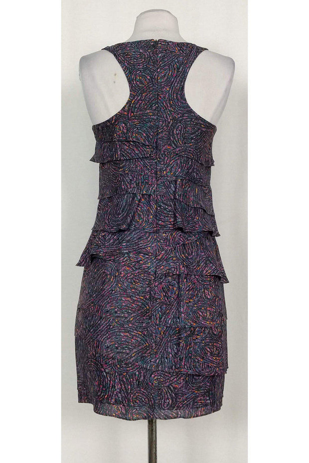 Current Boutique-Shoshanna - Multicolor Ruffle Dress Sz 0