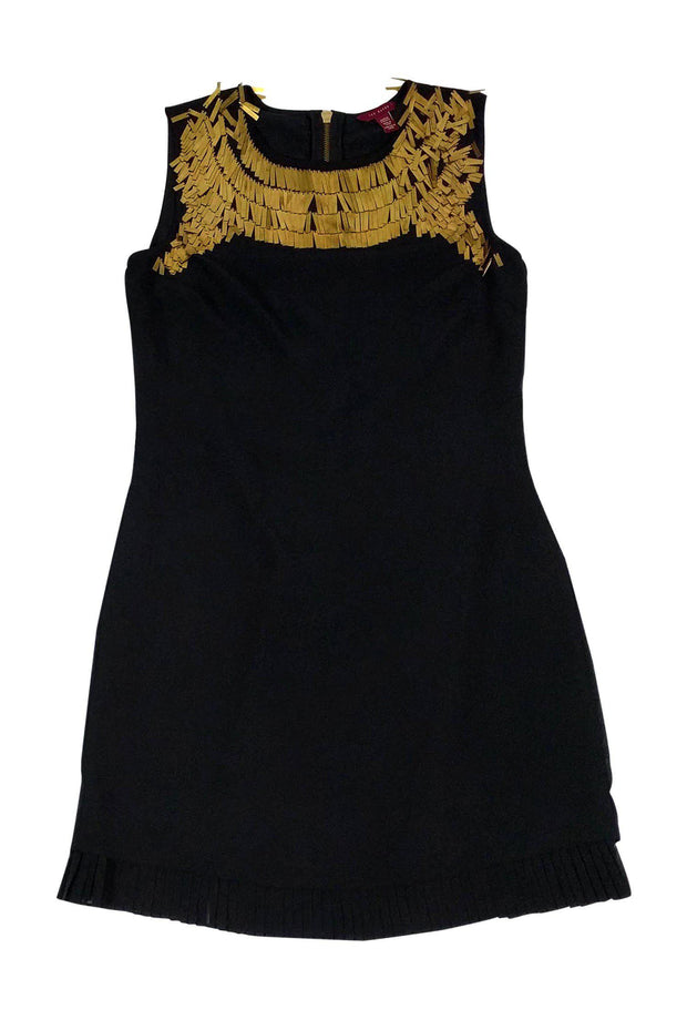 ted baker black sequin dress Sequin Embellished Velvet Shift Dress | Audriyy