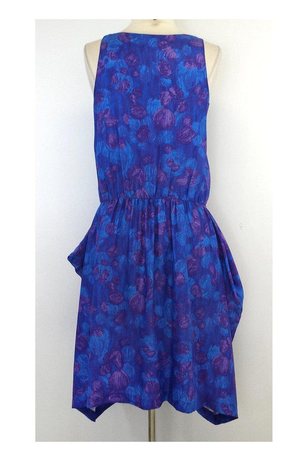thakoon silk dress THAKOON, Silk Shirt Dress Navy Print, 0 at Amazon Men's Clothing store