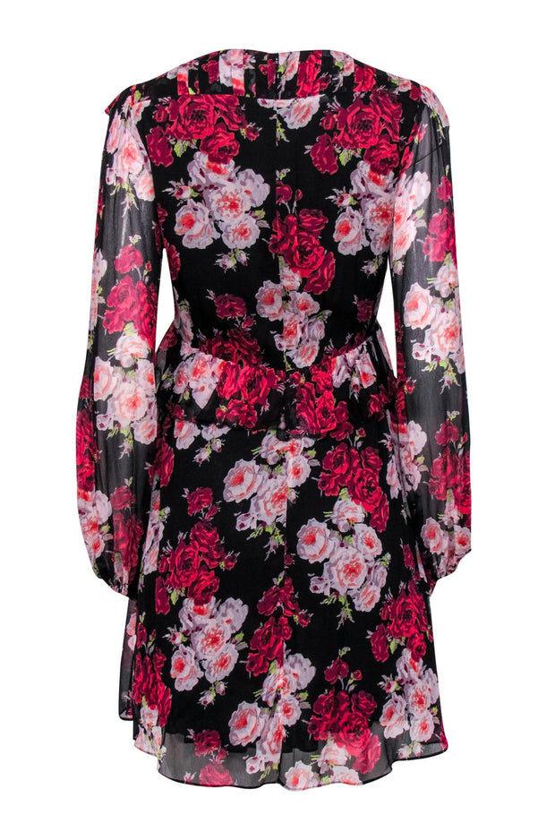 kooples pink floral dress The Kooples Red/Pink Floral Dress, worn once