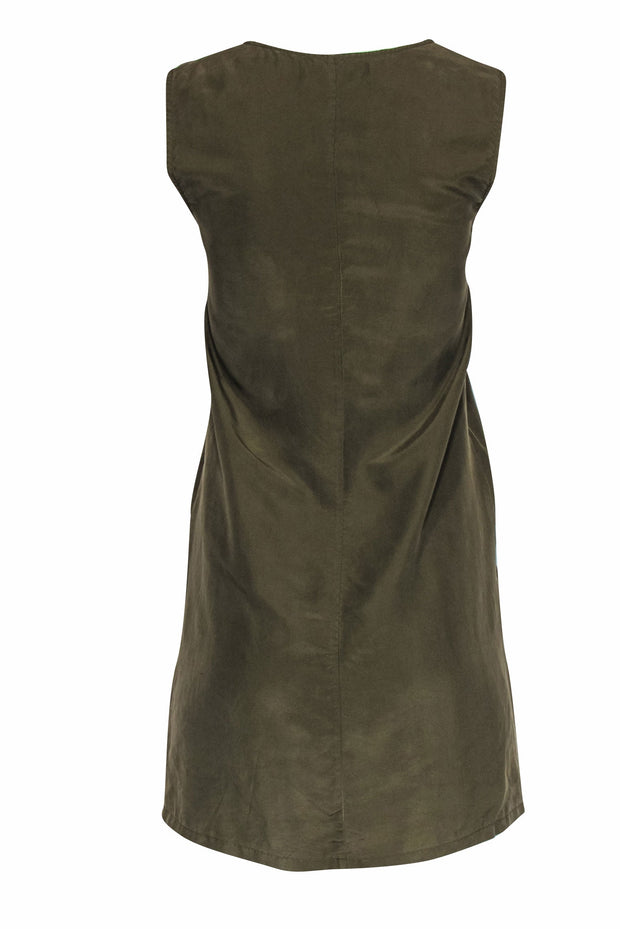 theory silk tee dress Theory Modern Silk Tee Dress