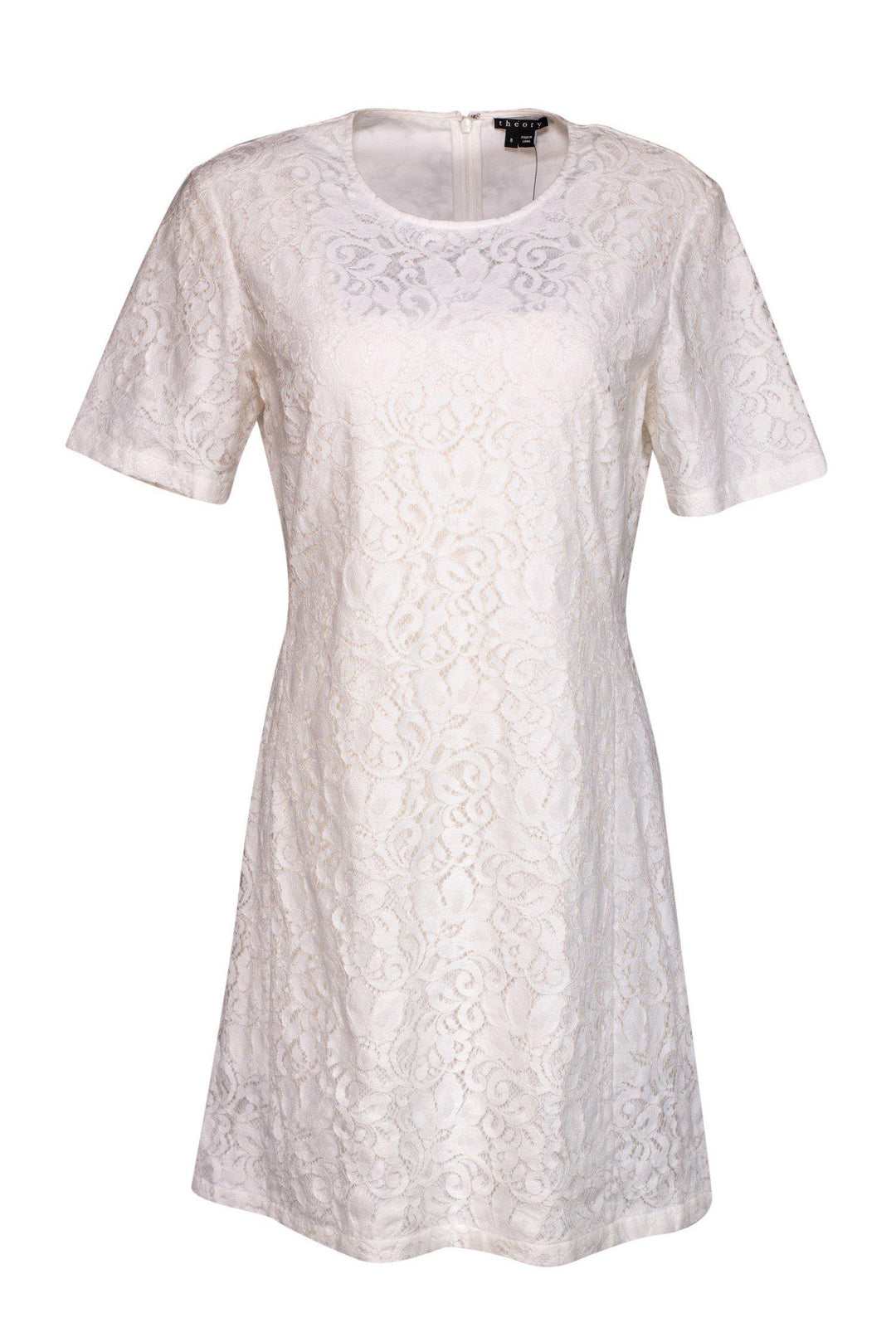 Theory - White Lace Danalice Dress Sz 8