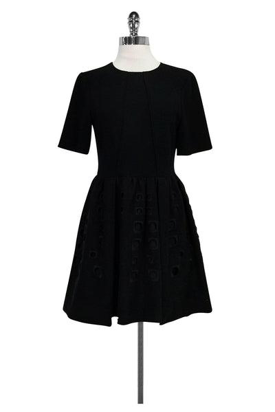 Tibi - Black Backless Flared Dress Sz 6 Tibi - Black Backless Flared Dress Sz 6