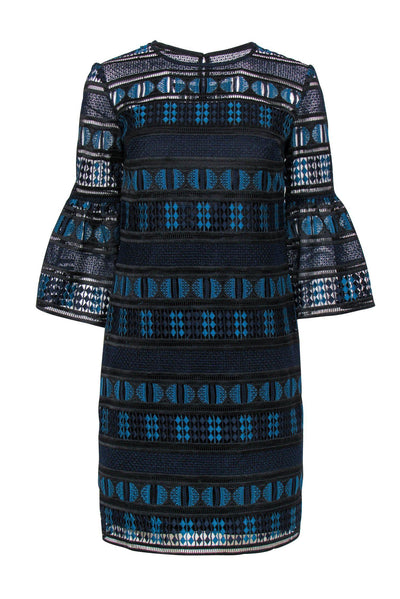trina turk navy blue dress Trina Turk
