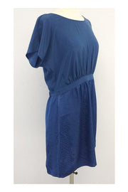 Current Boutique-Twelfth Street by Cynthia Vincent - Blue Silk Dress Sz M