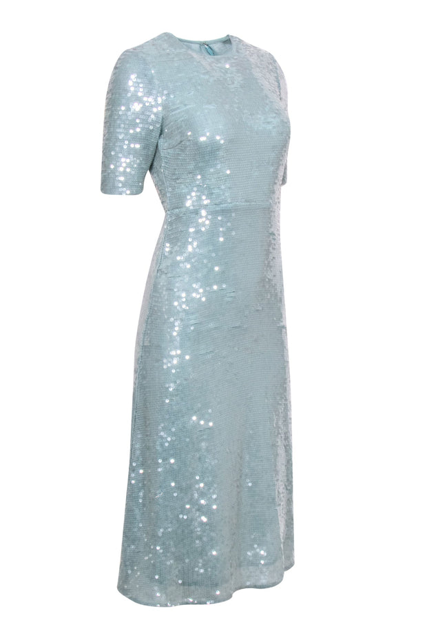 Veronica Beard Carlie Sequin Dress | Seaglass | 00 Veronica Beard Carlie Sequin Dress | Seaglass | 00